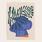 Greek vase with fern Poster Gallery Image 4