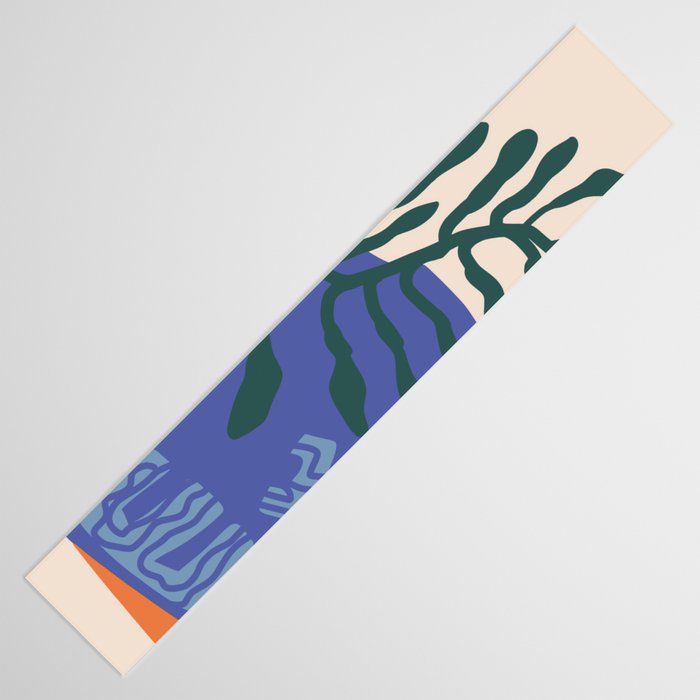 Greek vase with fern Table Runner Gallery Image 3