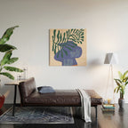 Greek vase with fern Wood Wall Art Gallery Image 2