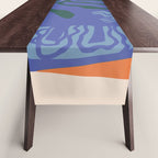 Greek vase with fern Table Runner Gallery Image 1