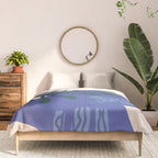 Greek vase with fern Comforter Gallery Image 3