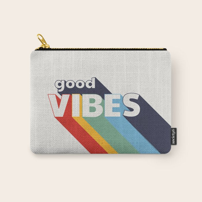 GOOD VIBES  Carry All Pouch Gallery Image 1