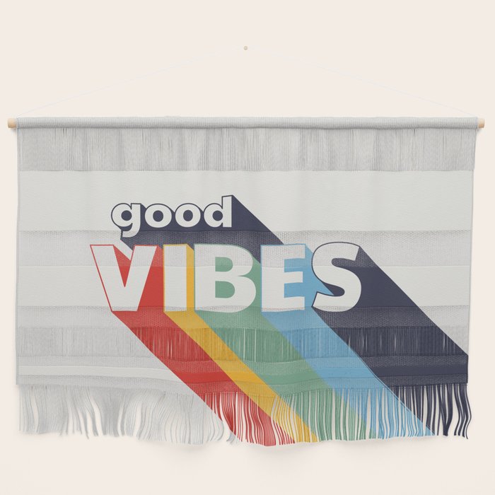 GOOD VIBES  Wall Hanging Gallery Image 1