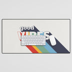 GOOD VIBES  Desk Mat Gallery Image 1