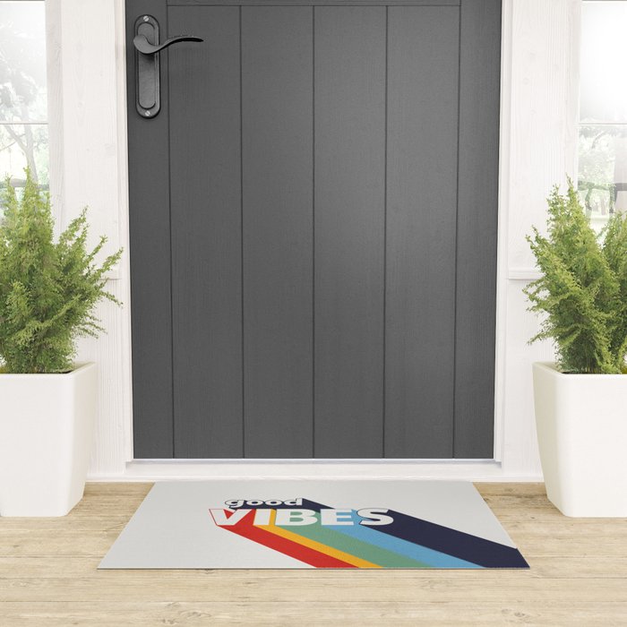 GOOD VIBES  Welcome Mat Gallery Image 3