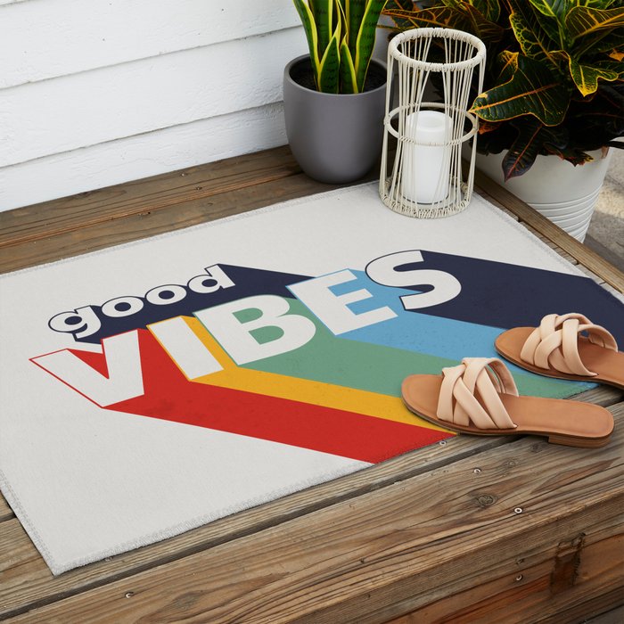 GOOD VIBES  Outdoor Rug Gallery Image 2