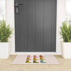 Rainbow Cowboy Boots Welcome Mat Gallery Image 3