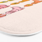 Rainbow Cowboy Boots Bath Mat Gallery Image 3