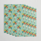 Koala on Coconut Tree Wrapping Paper Gallery Image 3