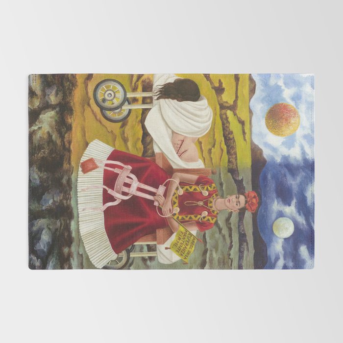 Frida Kahlo Tree of Hope 1946 Rug Gallery Image 2