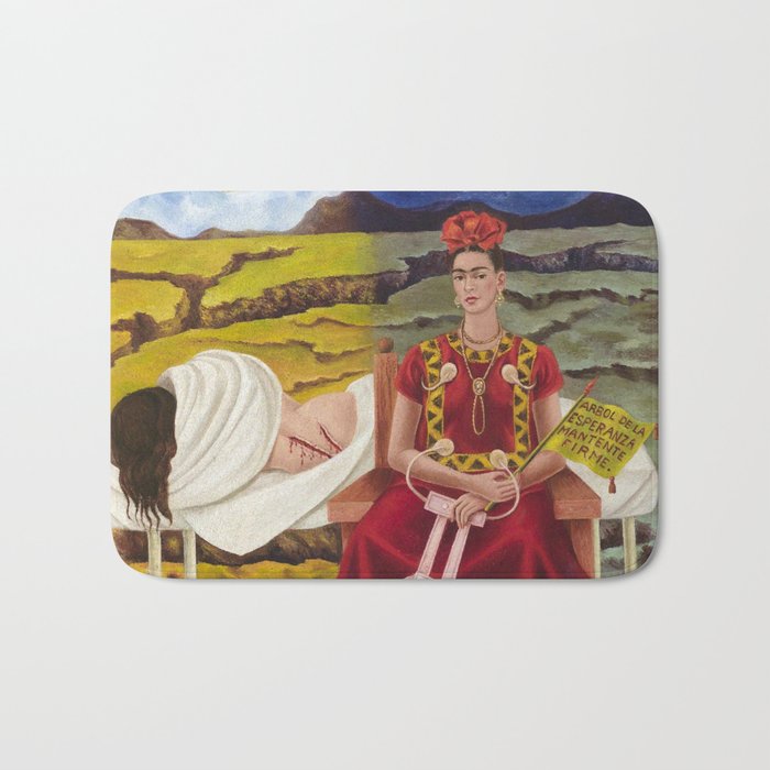 Frida Kahlo Tree of Hope 1946 Bath Mat Gallery Image 1