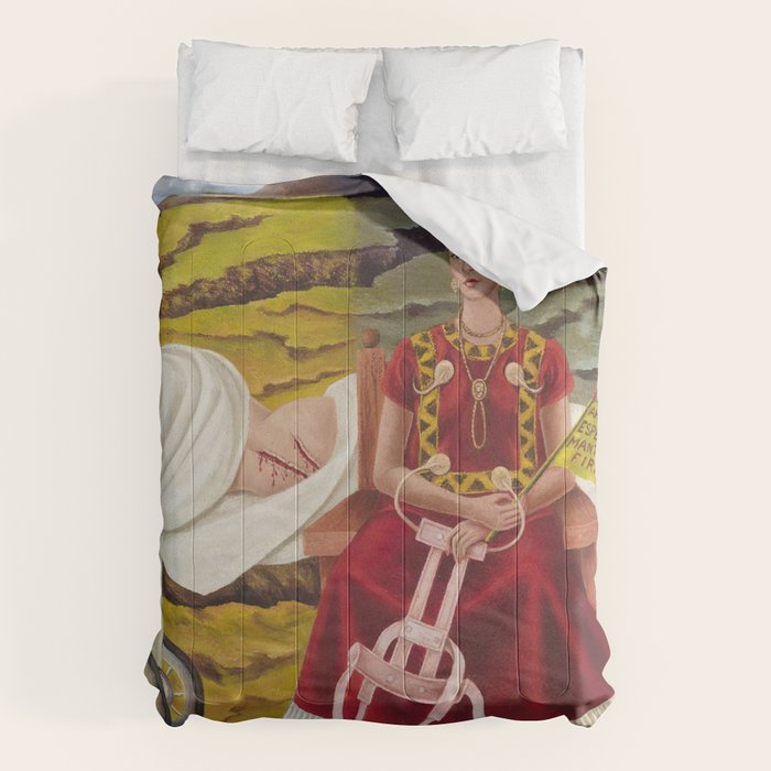 Frida Kahlo Tree of Hope 1946 Comforter Gallery Image 1