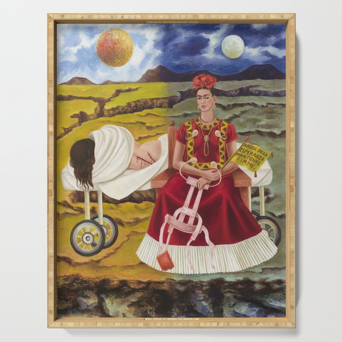 Frida Kahlo Tree of Hope 1946 Serving Tray Gallery Image 1
