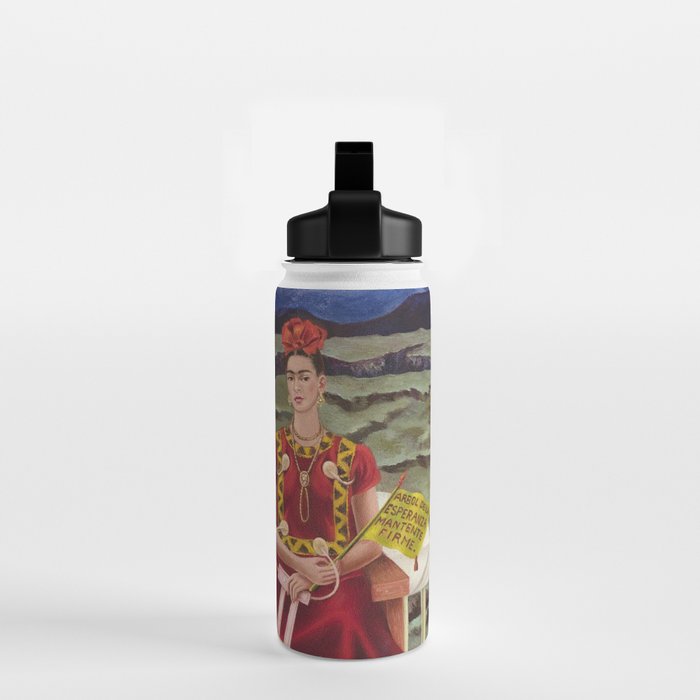 Frida Kahlo Tree of Hope 1946 Water Bottle Gallery Image 2