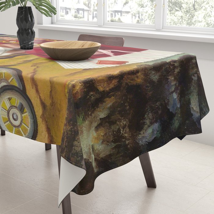 Frida Kahlo Tree of Hope 1946 Tablecloth Gallery Image 3