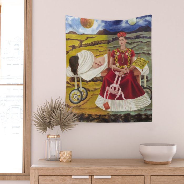 Frida Kahlo Tree of Hope 1946 Wall Tapestry Gallery Image 2
