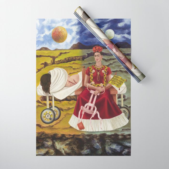Frida Kahlo Tree of Hope 1946 Wrapping Paper Gallery Image 1