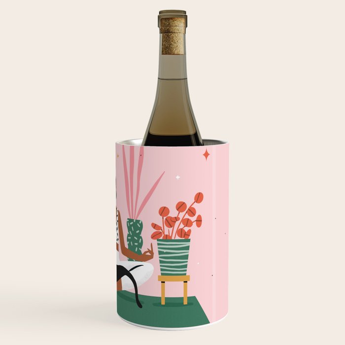Cats and Yoga Wine Chiller Gallery Image 3