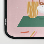 Cats and Yoga Laptop Sleeve Gallery Image 3