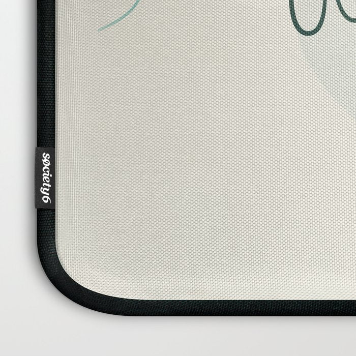 Little Line Flowers 2 Laptop Sleeve Gallery Image 3