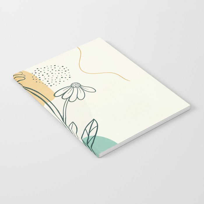 Little Line Flowers 2 Notebook Gallery Image 2