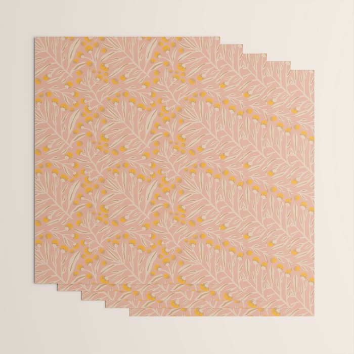 Berries / Peach & Yellow Wrapping Paper Gallery Image 3