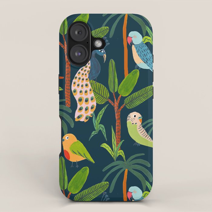 Jungle Birds iPhone Case Gallery Image 1