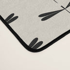 Dragonfly Pattern VIII Neutral Off White Desk Mat Gallery Image 4