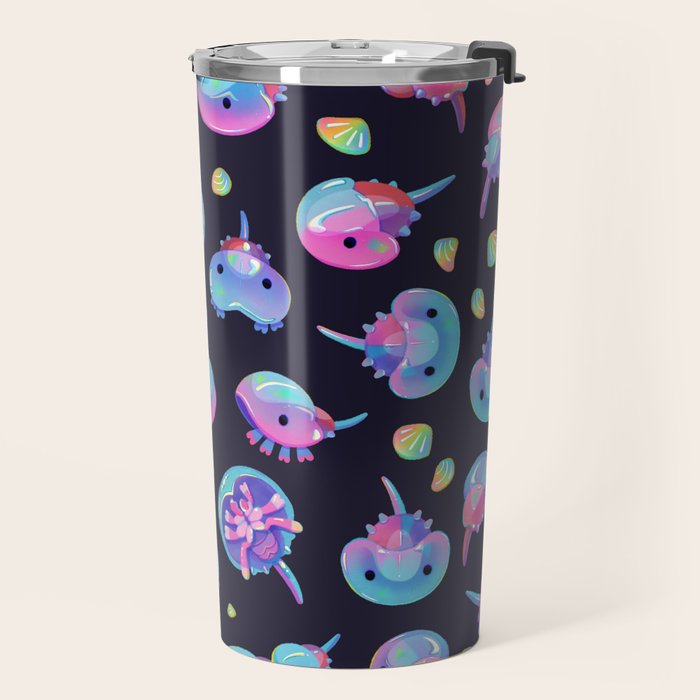 Horseshoe crab - dark Travel Mug Gallery Image 2