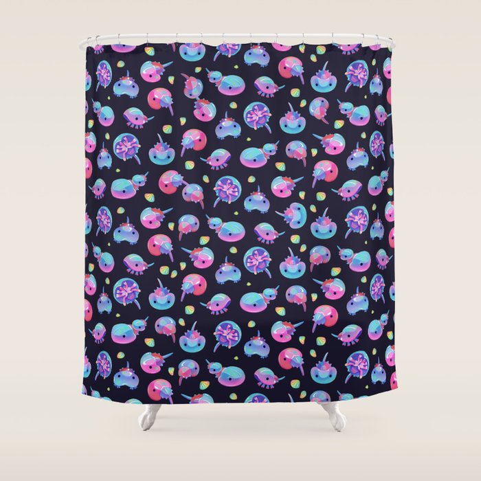 Horseshoe crab - dark Shower Curtain Gallery Image 1
