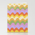 Pastel waves Stationery Card Gallery Image 2
