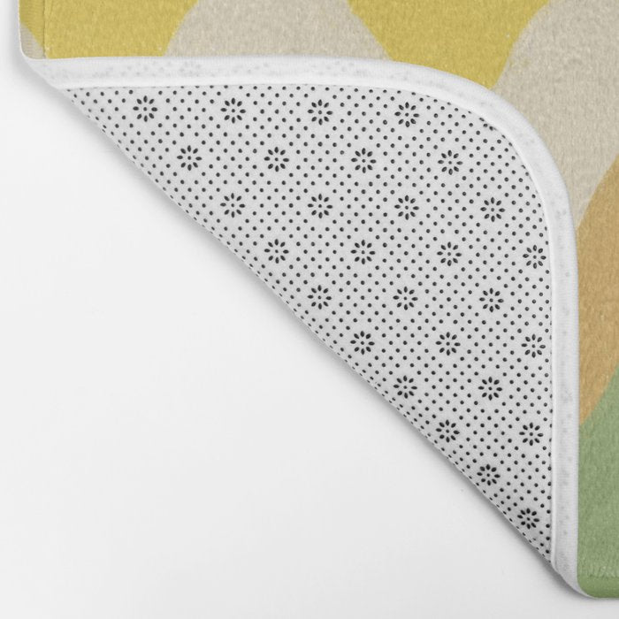 Pastel waves Bath Mat Gallery Image 2