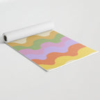 Pastel waves Yoga Mat Gallery Image 2