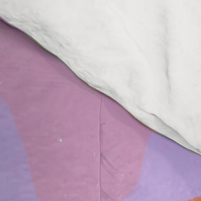 Pastel waves Comforter Gallery Image 4