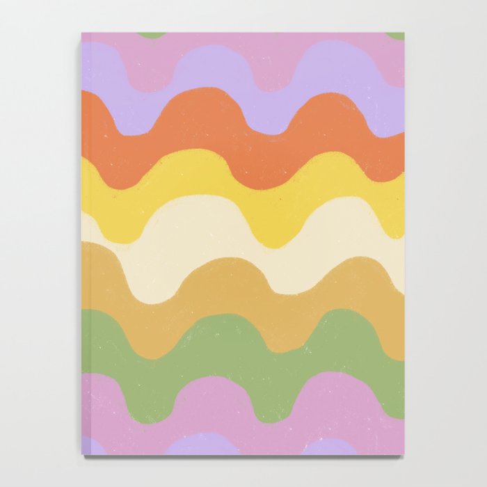 Pastel waves Notebook Gallery Image 4