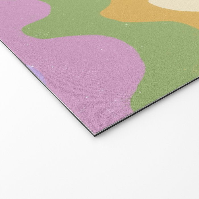 Pastel waves Welcome Mat Gallery Image 2