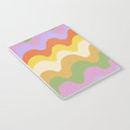 Pastel waves Notebook Gallery Image 3