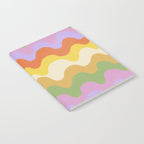 Pastel waves Notebook Gallery Image 2