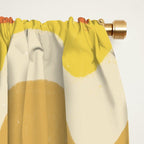 Pastel waves Window Curtain Gallery Image 2