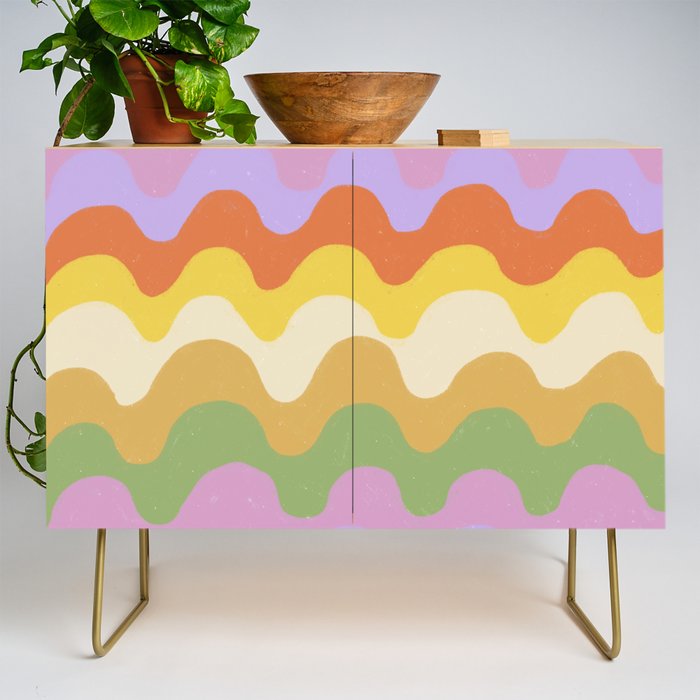 Pastel waves Credenza Gallery Image 1