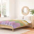 Pastel waves Duvet Cover Gallery Image 2