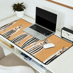 Minimal Fish Study Desk Mat Gallery Image 2