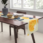 Oranges pattern Table Runner Gallery Image 2