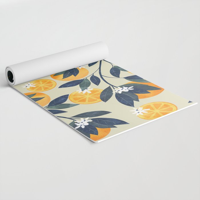 Oranges pattern Yoga Mat Gallery Image 2