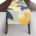 Oranges pattern Table Runner Gallery Image 1