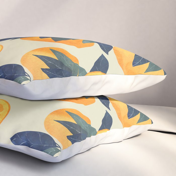 Oranges pattern Pillow Sham Gallery Image 3