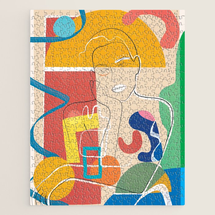 Abstract Woman 10 Jigsaw Puzzle Gallery Image 1