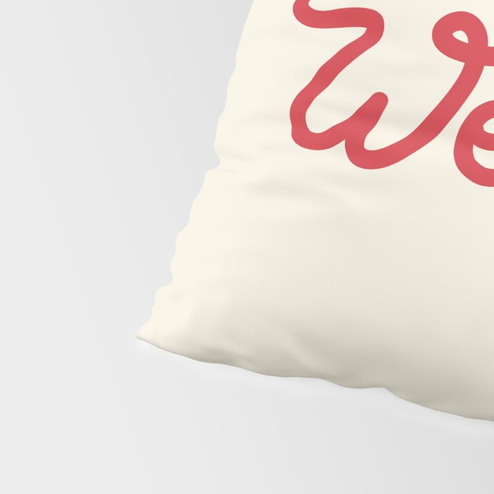 weekend in red Pillow Sham Gallery Image 4