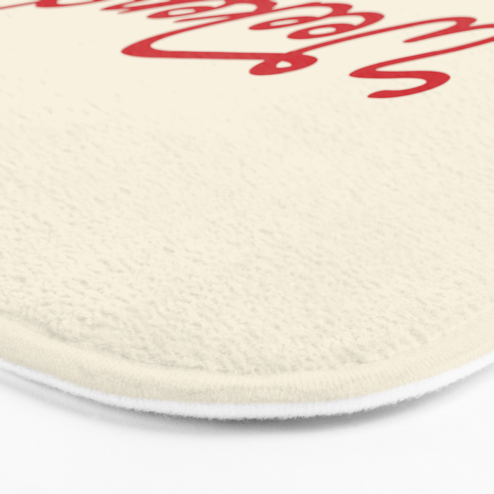 weekend in red Bath Mat Gallery Image 3