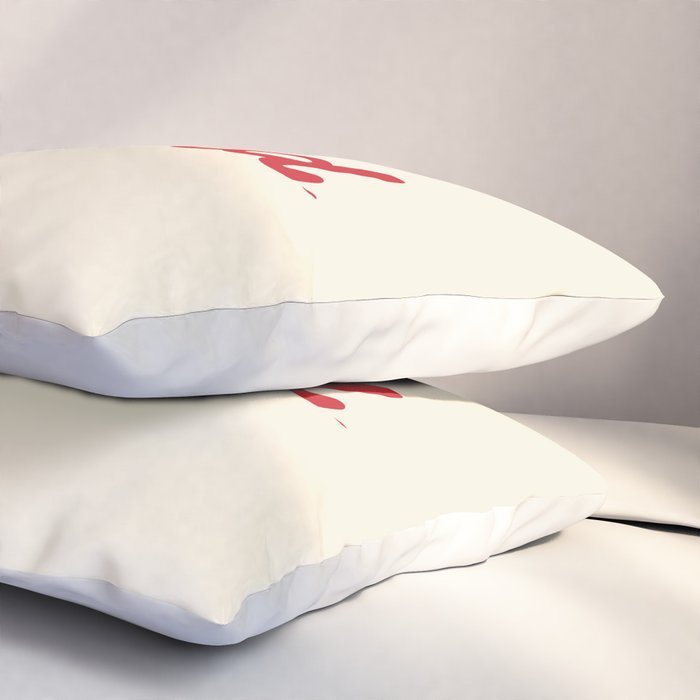 weekend in red Pillow Sham Gallery Image 3